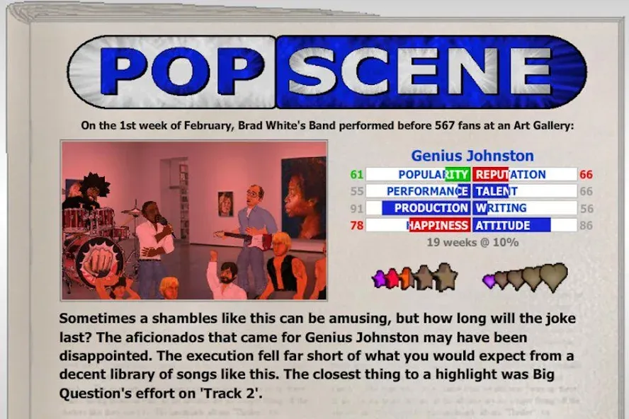 Popscene (Попсцена)  [МОД Бесконечные деньги] Screenshot 4