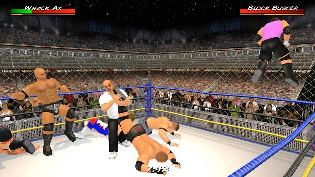 Wrestling Revolution 3D (Реслинг Революшн 3Д)  [МОД Бесконечные деньги] Screenshot 1