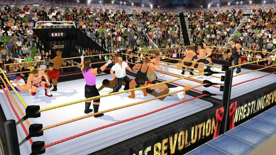 Wrestling Revolution 3D (Реслинг Революшн 3Д)  [МОД Бесконечные деньги] Screenshot 5