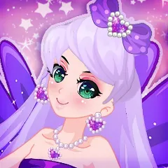 Скачать взломанную Dress Up Angel Anime Girl Game  [МОД Меню] - стабильная версия apk на Андроид