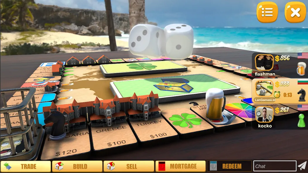 Rento - Dice Board Game Online  [МОД Много денег] Screenshot 1