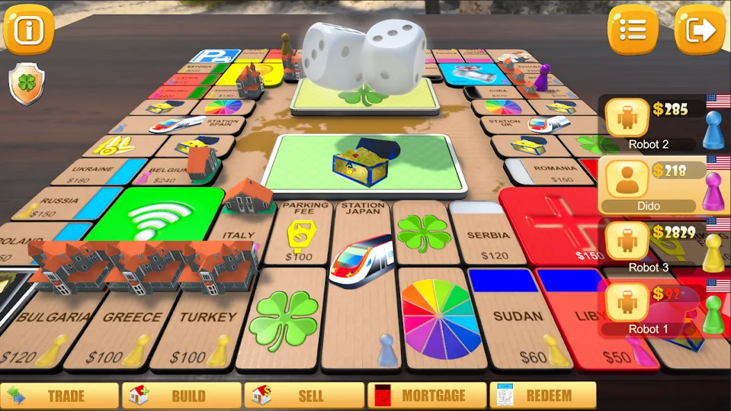 Rento - Dice Board Game Online  [МОД Много денег] Screenshot 5