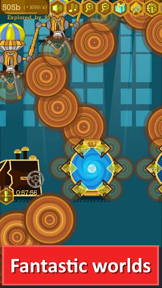 Steampunk Idle Gear Spinner (Стеампанк Идл Спиннер Фабрика)  [МОД Меню] Screenshot 5