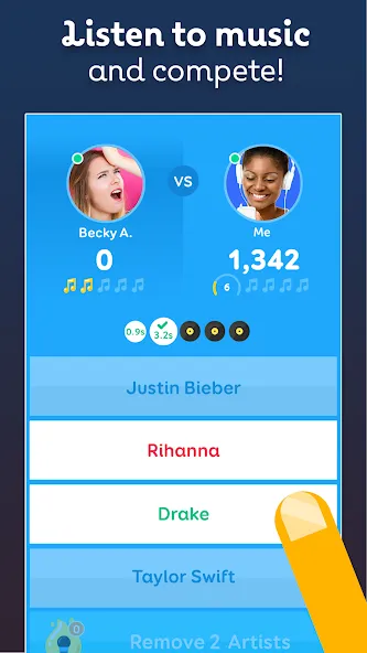 SongPop Classic: Music Trivia (СонгПоп Классик)  [МОД Все открыто] Screenshot 3