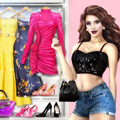 Взломанная Fashion Stylist: Dress Up Game  [МОД Unlimited Money] - стабильная версия apk на Андроид