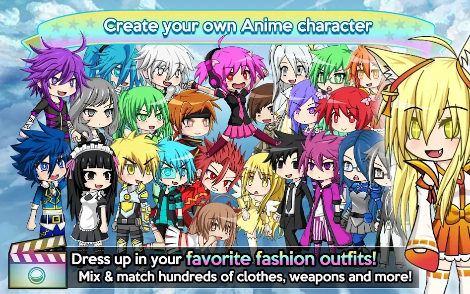 Gacha Studio (Anime Dress Up) (Гача Студио)  [МОД Все открыто] Screenshot 2