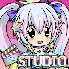 Скачать взлом Gacha Studio (Anime Dress Up) (Гача Студио)  [МОД Все открыто] - стабильная версия apk на Андроид