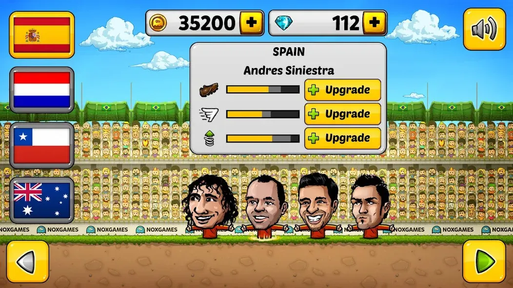 Puppet Soccer - Football  [МОД Menu] Screenshot 5