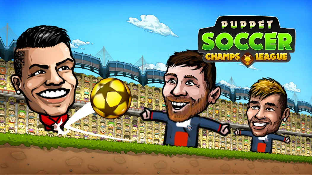 Puppet Soccer: Champs League (Паппет Соккер)  [МОД Unlocked] Screenshot 5