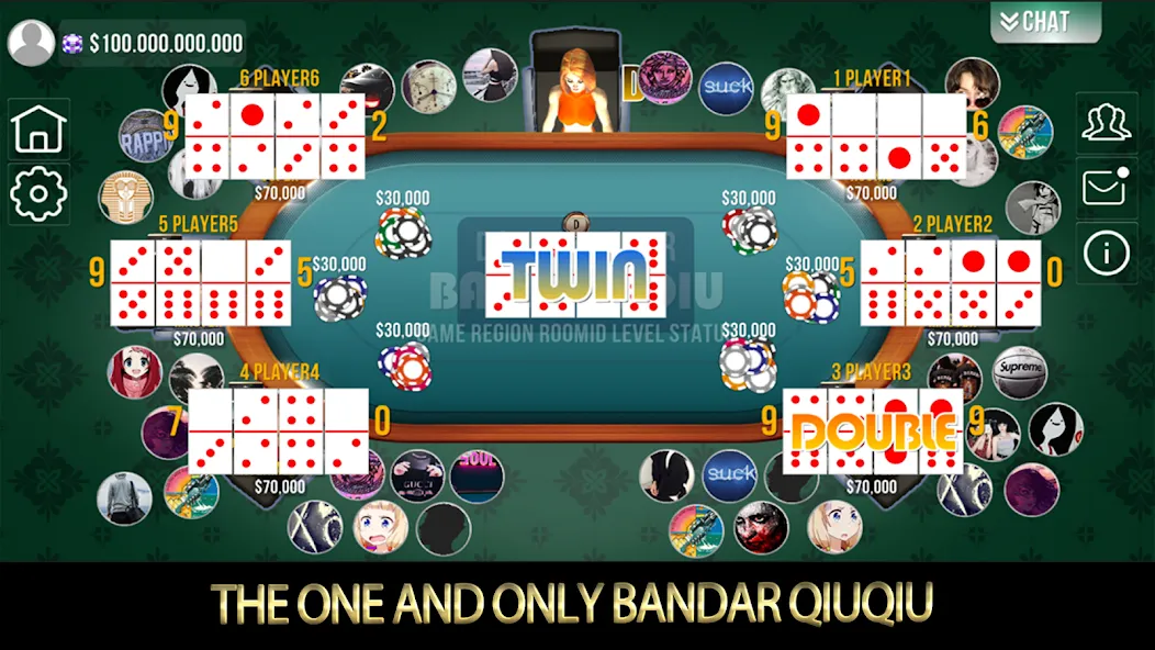 Domino Poker QiuQiu Gaple (Домино Покер ЧиЧи Гапле)  [МОД Бесконечные деньги] Screenshot 3