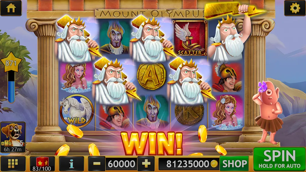 Vegas Slots Galaxy (Вегас Слотс Гэлэкси)  [МОД Много денег] Screenshot 1