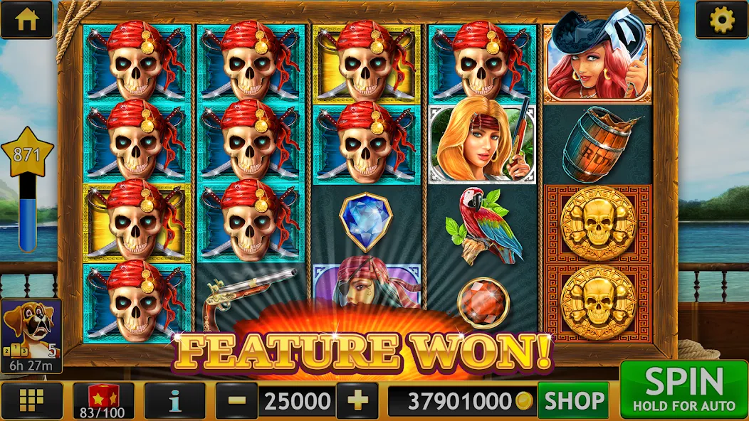 Vegas Slots Galaxy (Вегас Слотс Гэлэкси)  [МОД Много денег] Screenshot 5