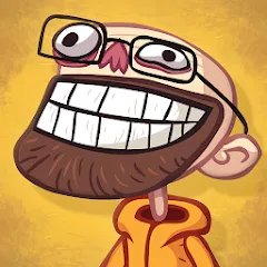 Скачать взломанную Troll Face Quest: TV Shows  [МОД Все открыто] - полная версия apk на Андроид