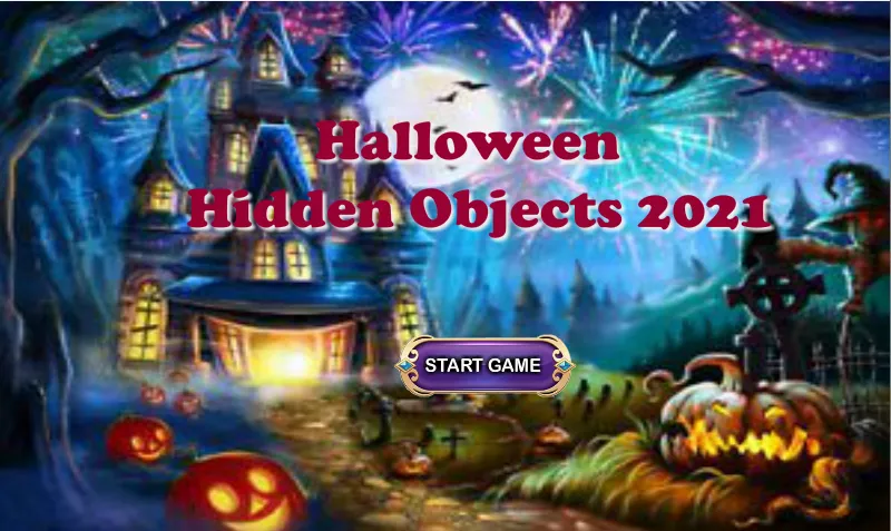 Halloween Hidden Objects (Хэллоуин Скрытые Объекты)  [МОД Бесконечные монеты] Screenshot 1