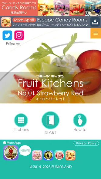 Escape Fruit Kitchens (Эскеип Фрут Китченз)  [МОД Меню] Screenshot 5