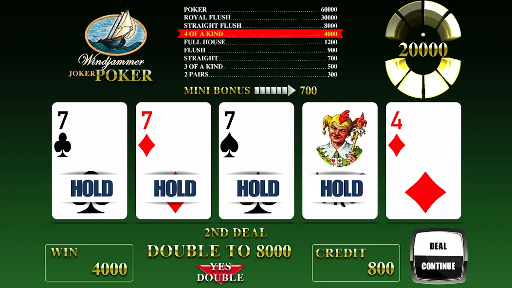 Windjammer Poker (Уиндджаммер Покер)  [МОД Много денег] Screenshot 3