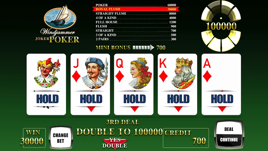 Windjammer Poker (Уиндджаммер Покер)  [МОД Много денег] Screenshot 4