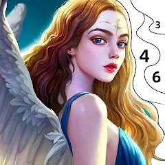 Скачать взломанную Angel & Devil Paint by Number  [МОД Много денег] - последняя версия apk на Андроид