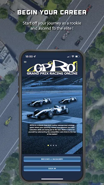 GPRO - Classic racing manager (ГПРО)  [МОД Unlimited Money] Screenshot 1