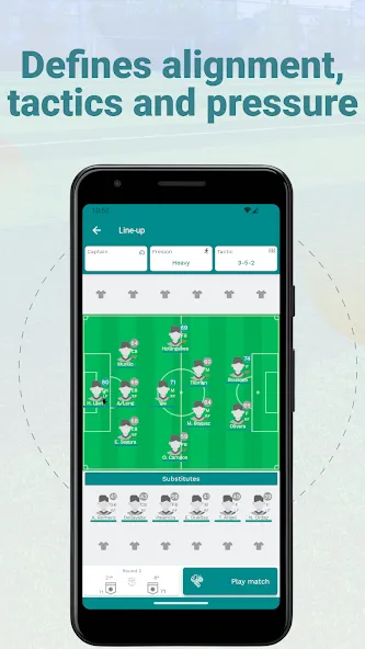 Superkickoff - Soccer manager (уперкикофф)  [МОД Все открыто] Screenshot 5