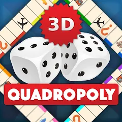 Взлом Quadropoly - Monopolist Tycoon  [МОД Бесконечные монеты] - последняя версия apk на Андроид