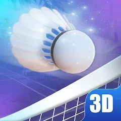 Взломанная Badminton Blitz - PVP online (Бэдминтон Блиц)  [МОД Все открыто] - полная версия apk на Андроид