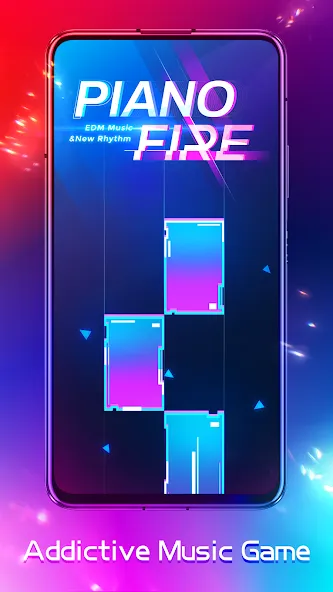 Piano Fire: Edm Music & Piano (Пиано Файр)  [МОД Много денег] Screenshot 1