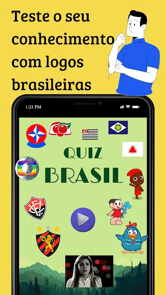 Quiz Brasil (Квиз Бразилия)  [МОД Mega Pack] Screenshot 1