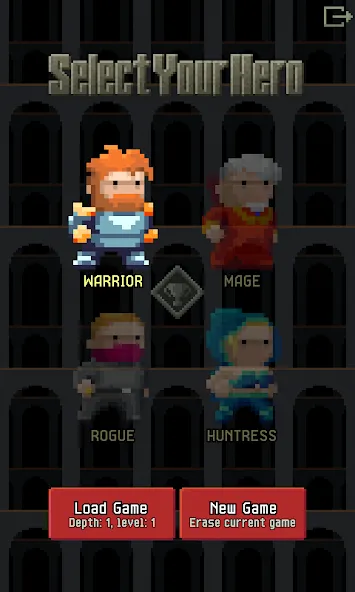 Pixel Dungeon ML (Пиксельное подземелье РУ)  [МОД Unlocked] Screenshot 3