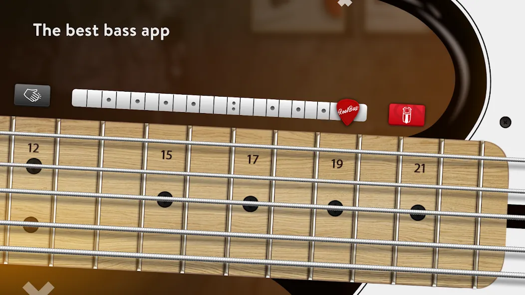 Real Bass: bass guitar (Риал Басс)  [МОД Menu] Screenshot 1