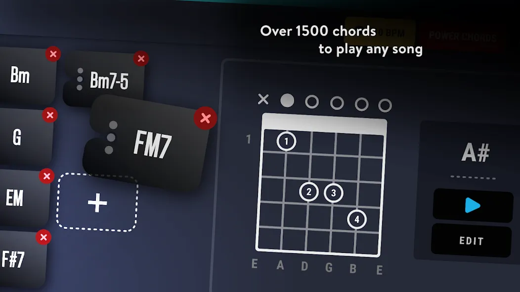 Real Guitar: lessons & chords (Реал Гитар)  [МОД Много монет] Screenshot 4