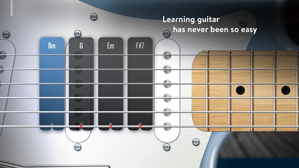 Real Guitar: lessons & chords (Реал Гитар)  [МОД Много монет] Screenshot 5