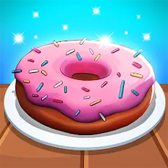 Взломанная Boston Donut Truck: Food Game (Бостонский Донат Трак)  [МОД Бесконечные монеты] - последняя версия apk на Андроид