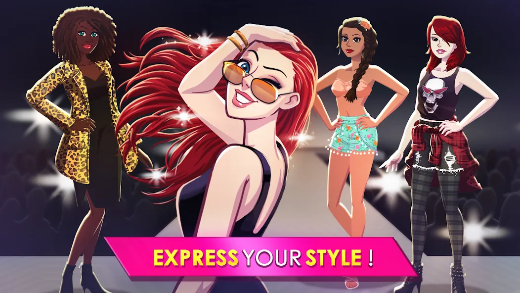 Fashion Fever: Dress Up Game (Фэшн Фивер)  [МОД Бесконечные монеты] Screenshot 1