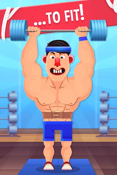 Fat No More: Sports Gym Game! (Фэт Но Море)  [МОД Много монет] Screenshot 2