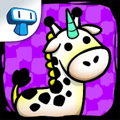 Взломанная Giraffe Evolution: Idle Game (Жираф Эволюция)  [МОД Меню] - стабильная версия apk на Андроид