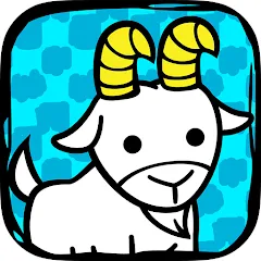 Взломанная Goat Evolution: Animal Merge (Гоат Эволюшн)  [МОД Все открыто] - последняя версия apk на Андроид