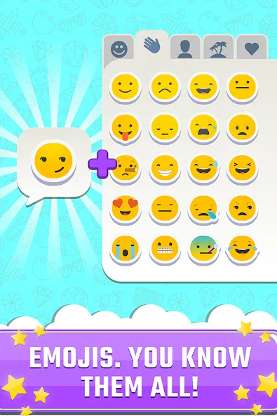 Match The Emoji: Combine All (Мэтч Зэ Имоджи)  [МОД Unlimited Money] Screenshot 1