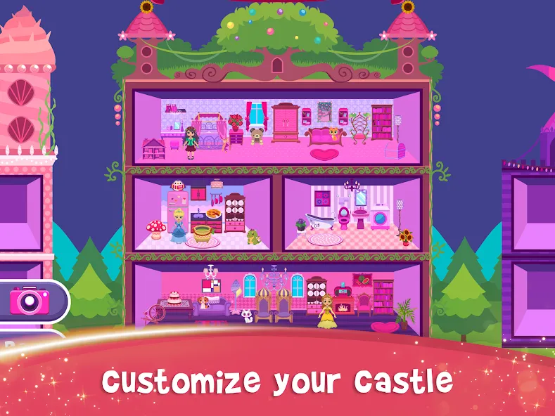 My Princess Castle: Doll Game (Мой Принцессин Замок)  [МОД Menu] Screenshot 3