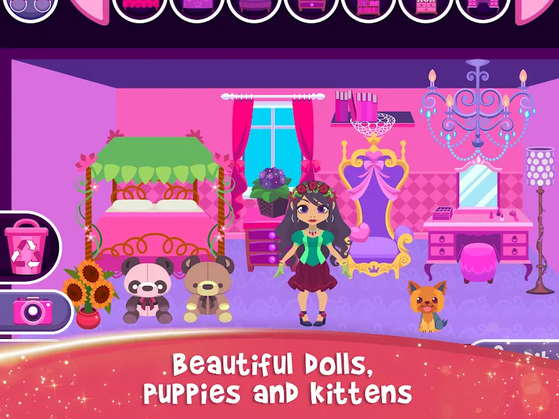 My Princess Castle: Doll Game (Мой Принцессин Замок)  [МОД Menu] Screenshot 4