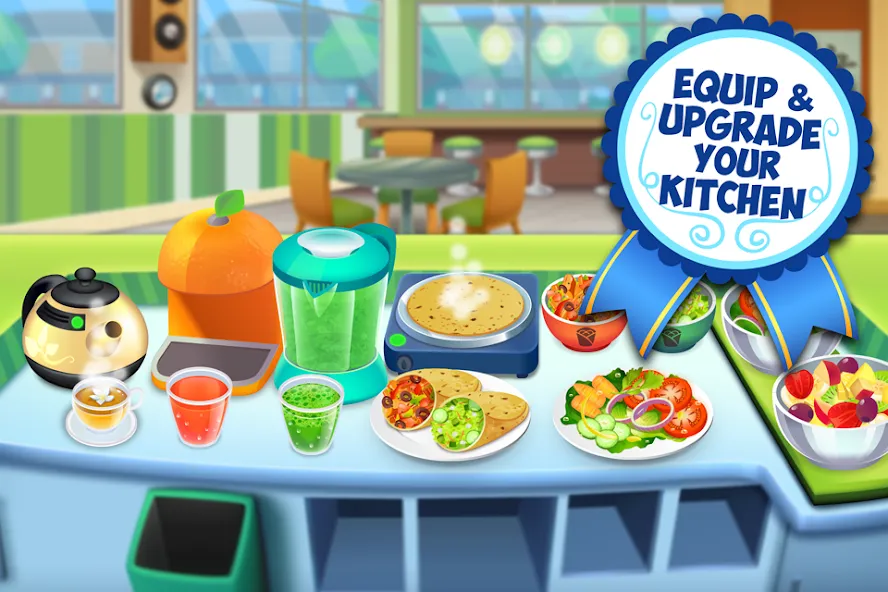 My Salad Bar: Veggie Food Game (Мой салатбар)  [МОД Много денег] Screenshot 4