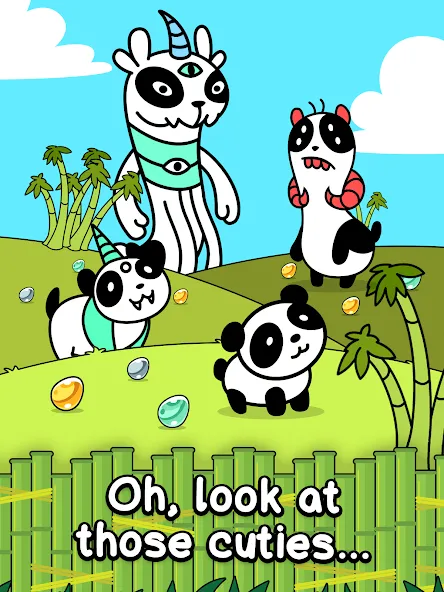 Panda Evolution: Idle Clicker (Панда Эволюция)  [МОД Много денег] Screenshot 5