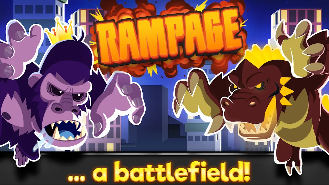 UFB Rampage: Monster Fight (УФБ Рэмпейдж)  [МОД Бесконечные монеты] Screenshot 2