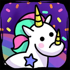 Взлом Unicorn Evolution: Idle Catch (Юникорн Эволюшн)  [МОД Mega Pack] - последняя версия apk на Андроид