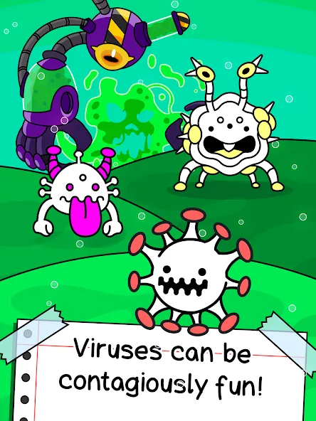 Virus Evolution: Merge Game (Вирус Эволюшн)  [МОД Все открыто] Screenshot 5