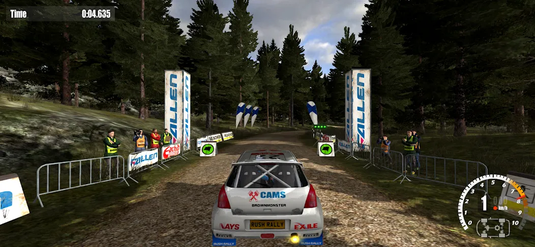 Rush Rally 3 Demo (Раш Ралли 3 Демо)  [МОД Unlimited Money] Screenshot 1