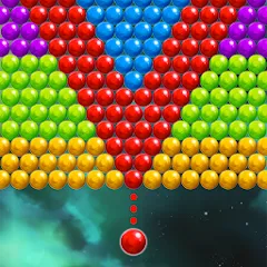 Взломанная Bubble Shooter Space (Бубль шутер спейс)  [МОД Бесконечные деньги] - стабильная версия apk на Андроид