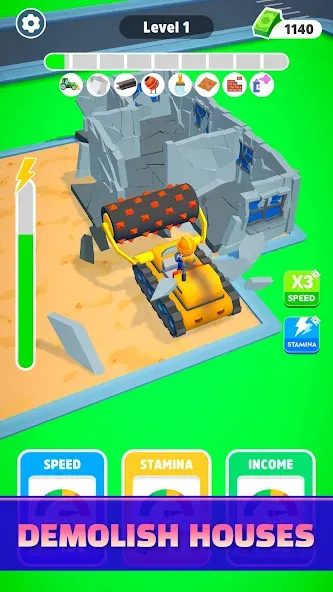 Home Builder 3D !  [МОД Бесконечные монеты] Screenshot 1