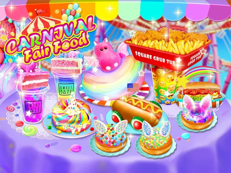 Unicorn Chef Games for Teens (Юникорн Шеф Игры для Подростков)  [МОД Mega Pack] Screenshot 1