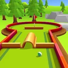 Скачать взломанную Mini Golf Game - Putt Putt 3D (Мини Гольф Челлендж)  [МОД Много денег] - стабильная версия apk на Андроид